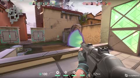 Practicing as Jett on Ascent